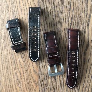 Panerai watch leather straps